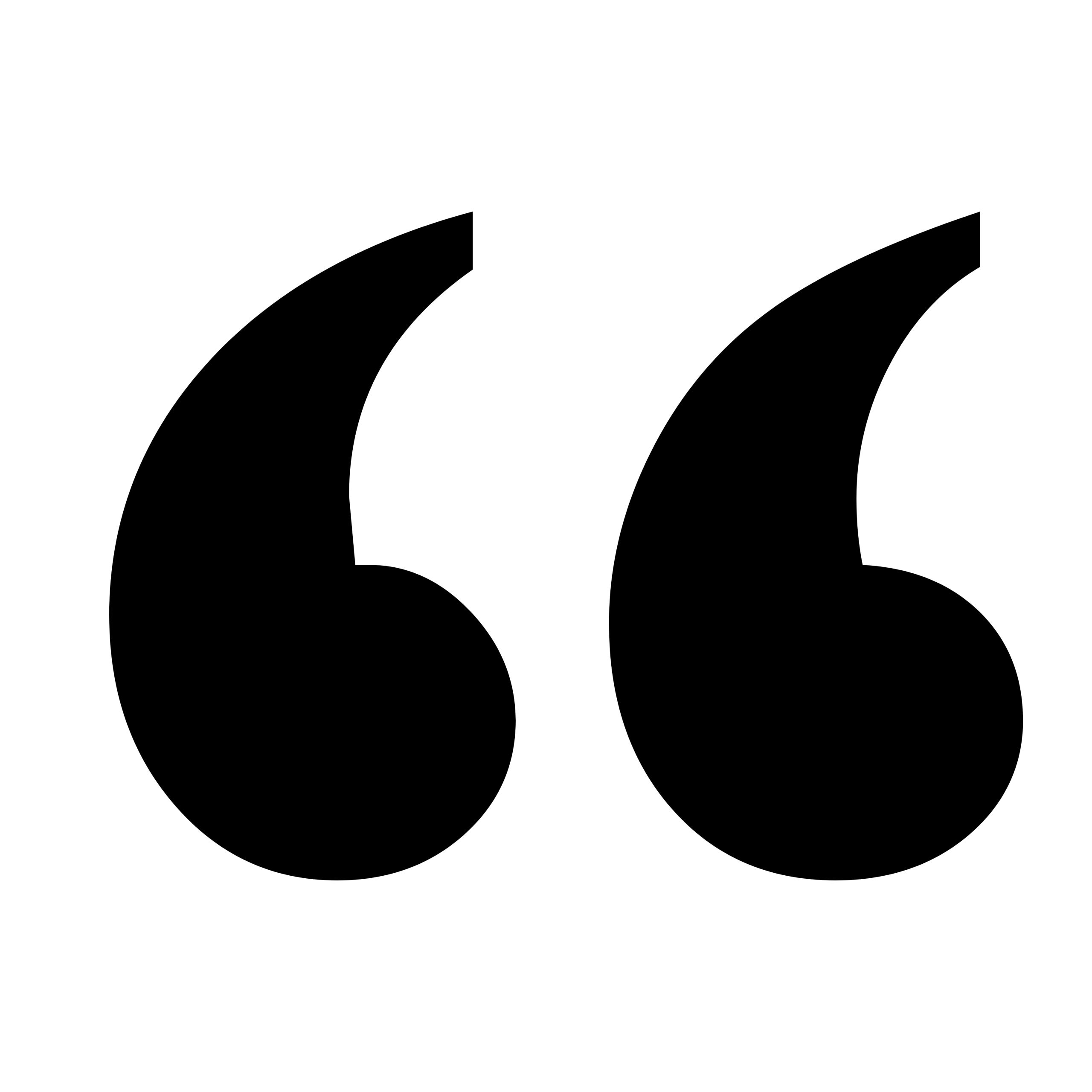 Icono de comillas tipográficas negras símbolo de lectura y escritura